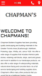 Mobile Screenshot of chapmansupplies.ca